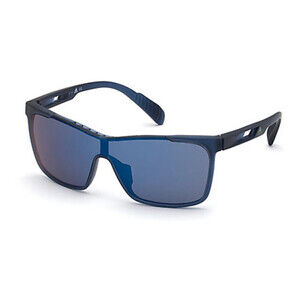 NWT Adidas SP0019 Blue 00mm Sunglasses